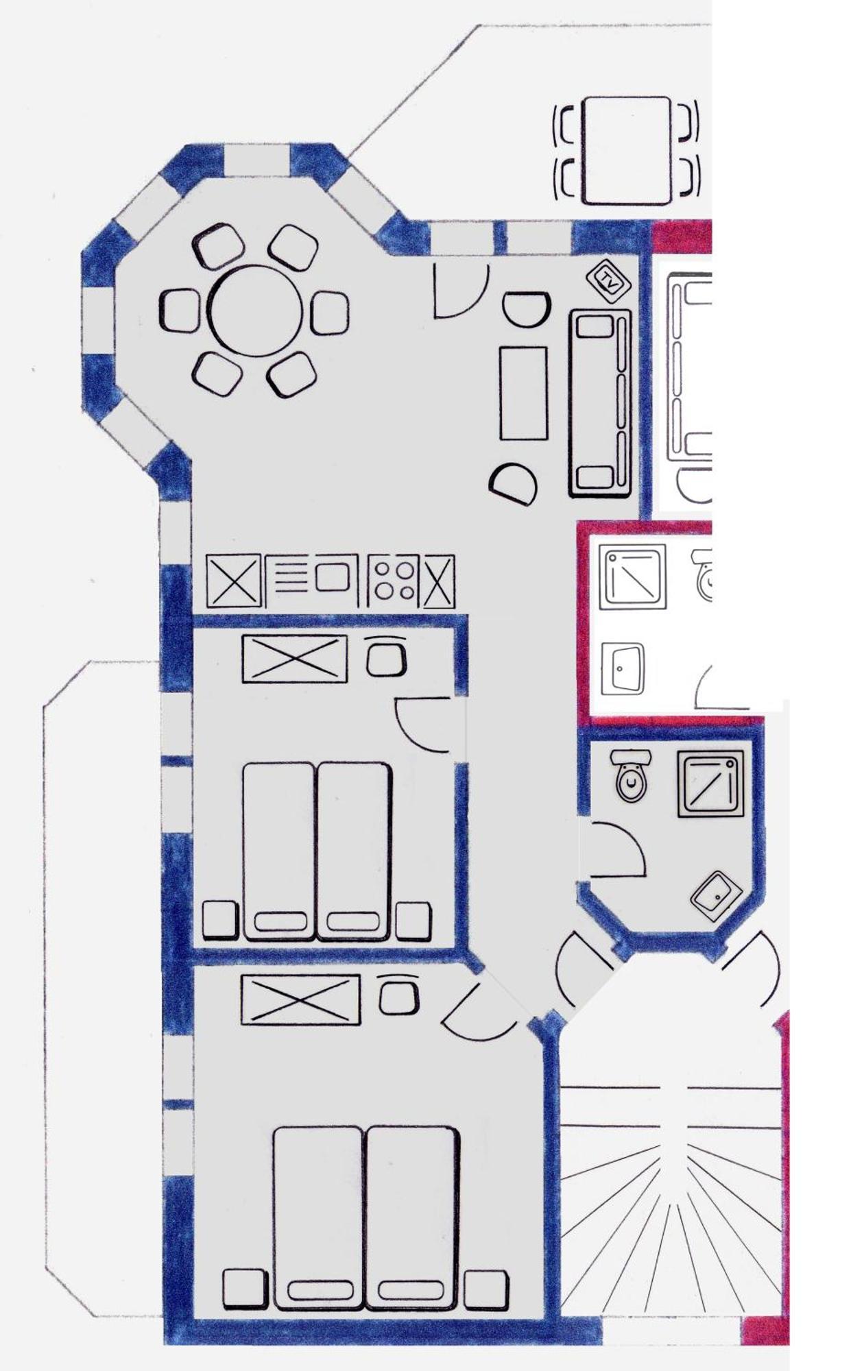 Ferienhaus Antigua 萨斯格伦德 客房 照片